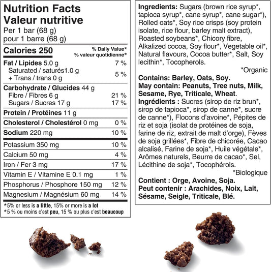 Clif Bar Energy Bars, Cookies and Creme 340 g (Pack of 5)