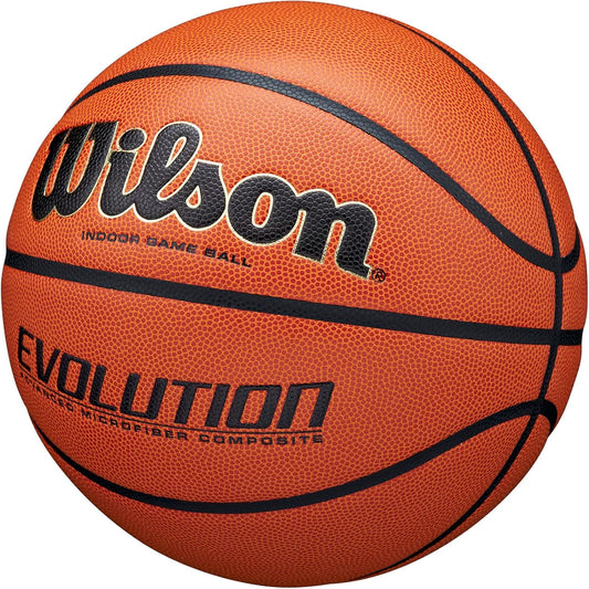Wilson WTB0586R Evolution Game Basketball-Size 6