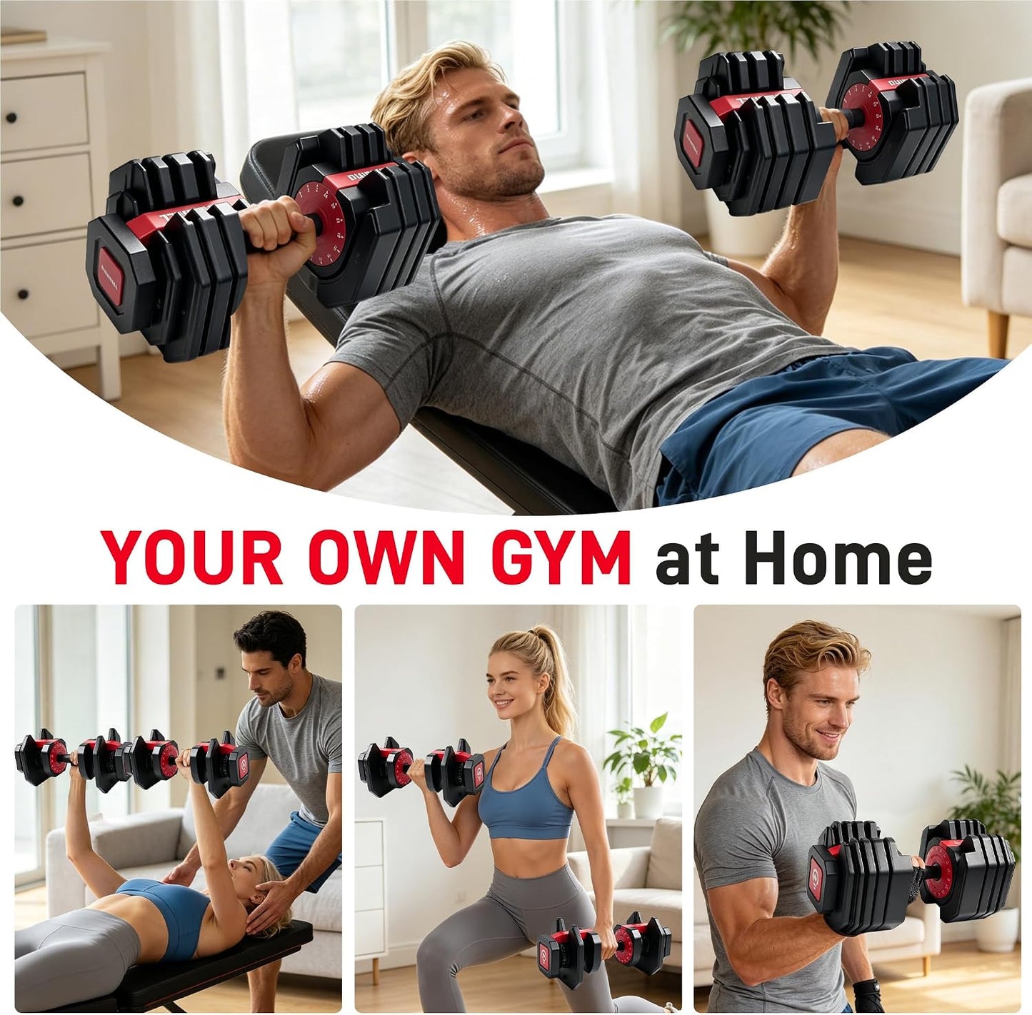 IMFIT Adjustable Dumbbell Set