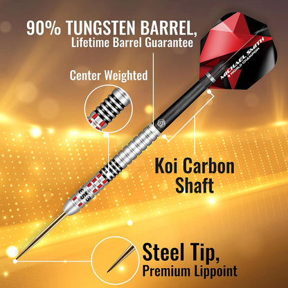 Shot! Darts Michael Smith Achieve Center Weighted 90% Tungsten