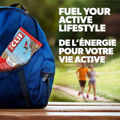 Clif Bar Energy Bars, Chocolate Almond Fudge, 680 g (Pack of 10)