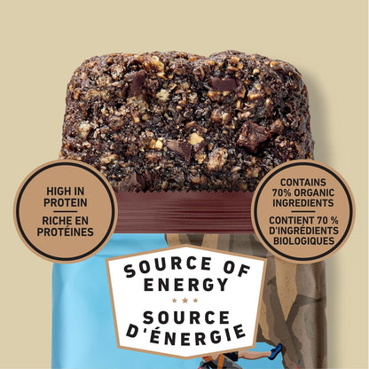 Clif Bar, Energy Bars, Chocolate Brownie, High Protein, 680 g (Pack of 10)