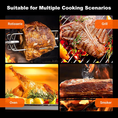 4-Probes Smart Wireless Meat Thermometer with WiFi & Bluetooth