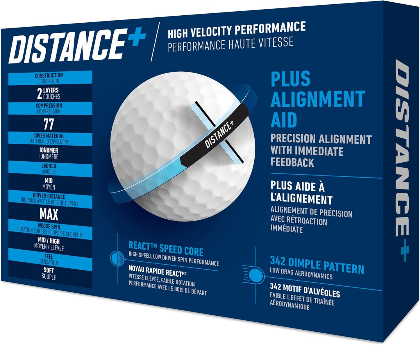 TaylorMade Distance+ Golf Balls