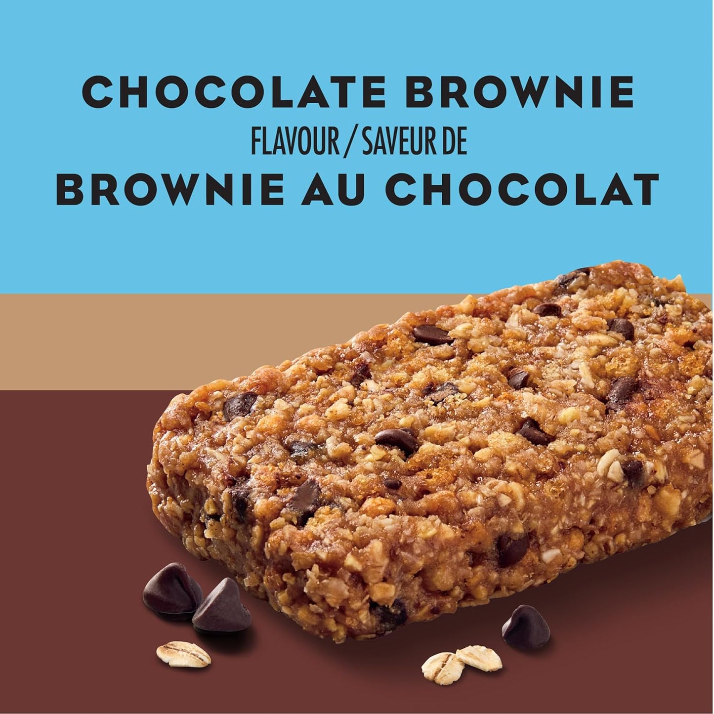Clif Bar, Energy Bars, Chocolate Brownie, High Protein, 680 g (Pack of 10)