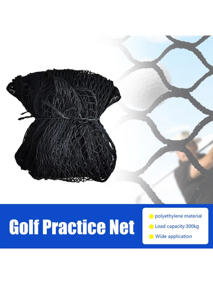 Golf Practice Net 33M Black Polyethylene Weaving Net -0.980.98in Mesh Hole Tear-Wear Resistant,Foldable for Golf Baseball Hockey