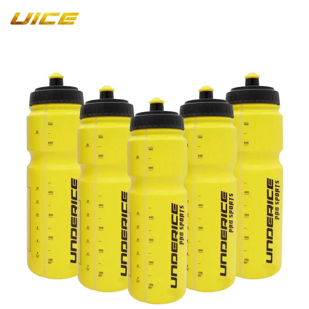 UICE Ice Hockey Water Bottle 5pcs Set Sports Water Bottle BPA Free Long Mouth/Bent Pipe/Short Mouth Hockey Accessories