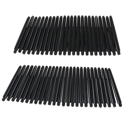 50Pcs/lot 48mm Nylon Dart Shafts 2BA Screw Thread Plastic Darts Rod Stems Darts Accessories For 2BA Screw Thread Standard