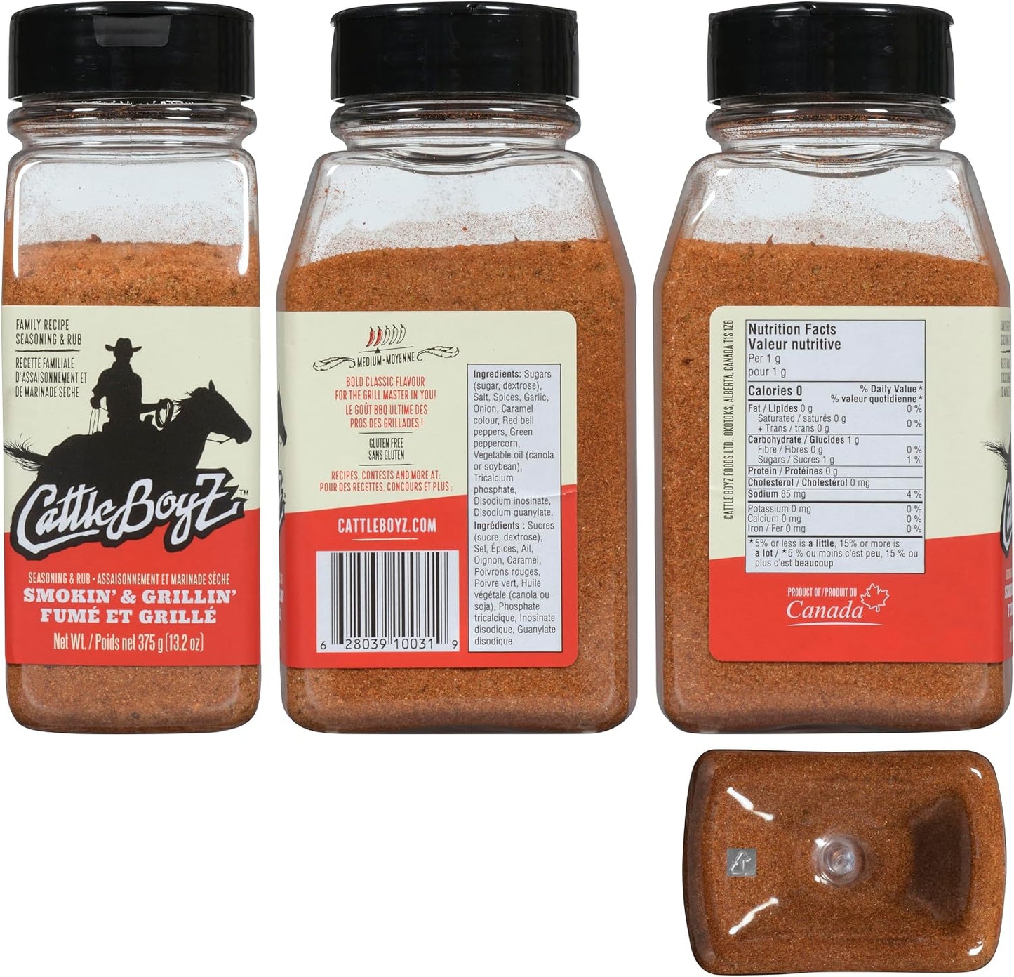 Cattleboyz Smokin & Grillin, Seasoning & Rub, Smokey + Grilled