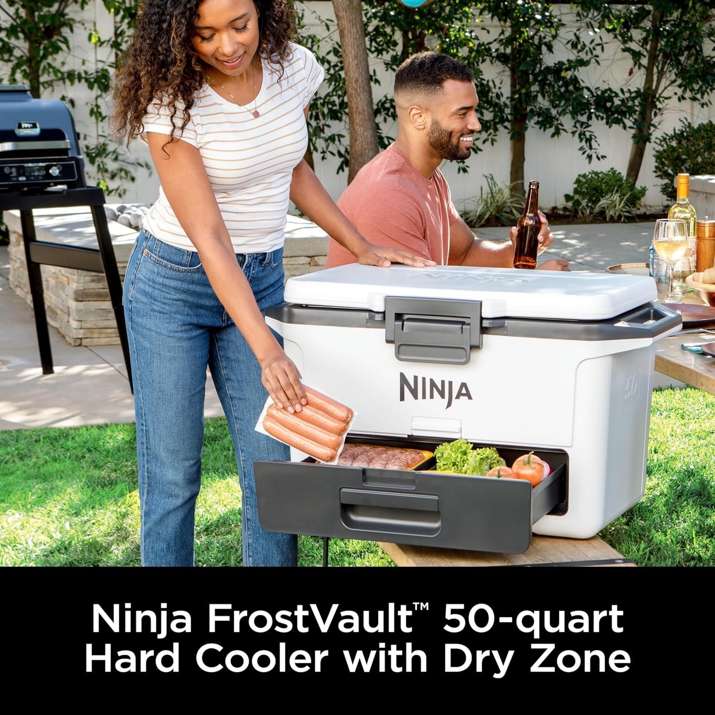 Ninja FrostVault 30qt Hard Cooler with Dry Zone