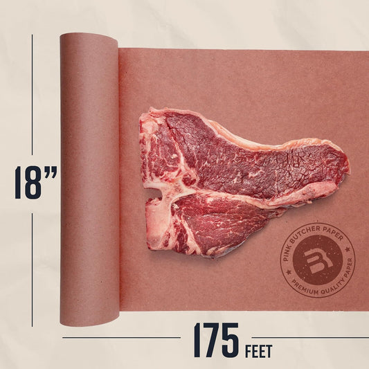 Bryco Goods Pink Butcher Paper Roll