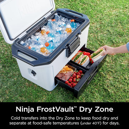 Ninja FrostVault 30qt Hard Cooler with Dry Zone
