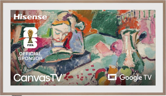 Hisense 65" CanvasTV™ 4K QLED Google TV with Art Mode (65S7N)