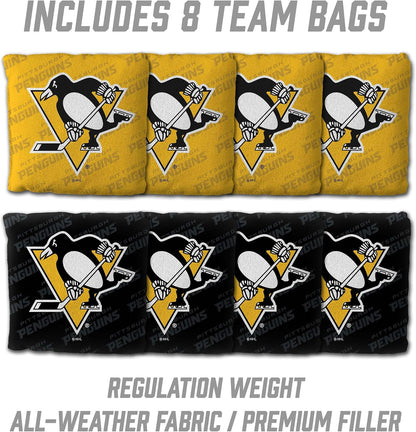 YouTheFan NHL Pittsburgh Penguins 2’ x 4’ Cornhole Game