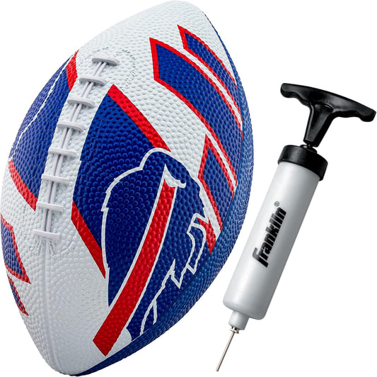 Franklin Sports NFL Youth Mini Football + Air Pump Set – Official NFL Licensed, All Teams