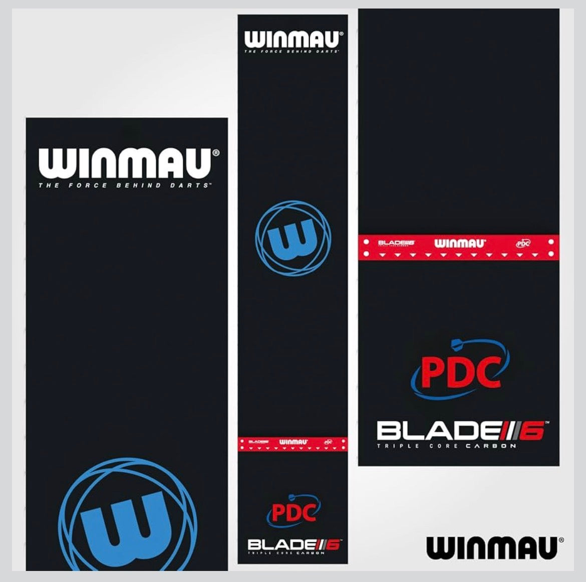 WINMAU Darts Mat - Pro Zone Precision PVC Dart Mat