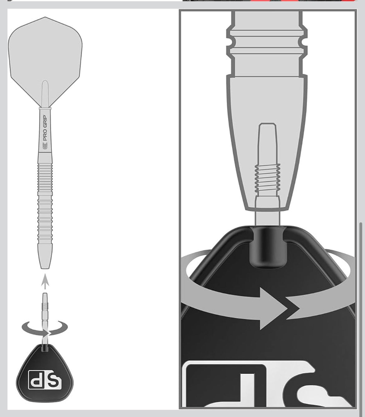 Target Darts Nathan Aspinall The Asp Black 24G