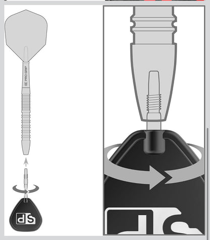 Target Darts Nathan Aspinall The Asp Black 24G
