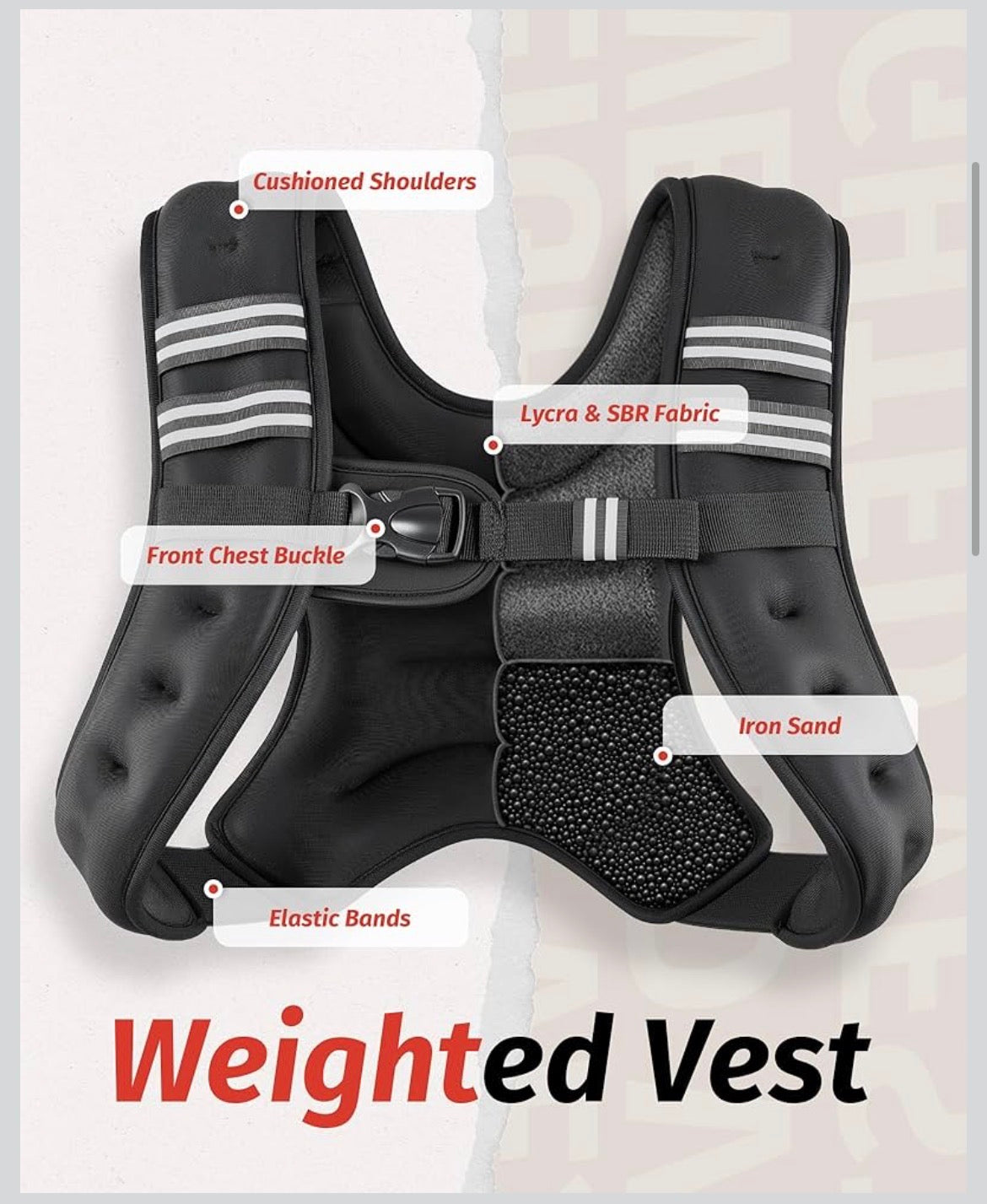 ZELUS Weighted Vest