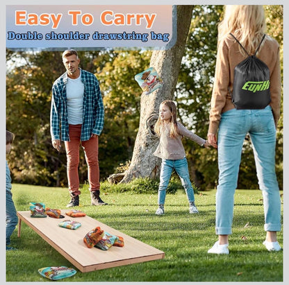 EunHo Cornhole Bags Drable Cornhole Bean Bags