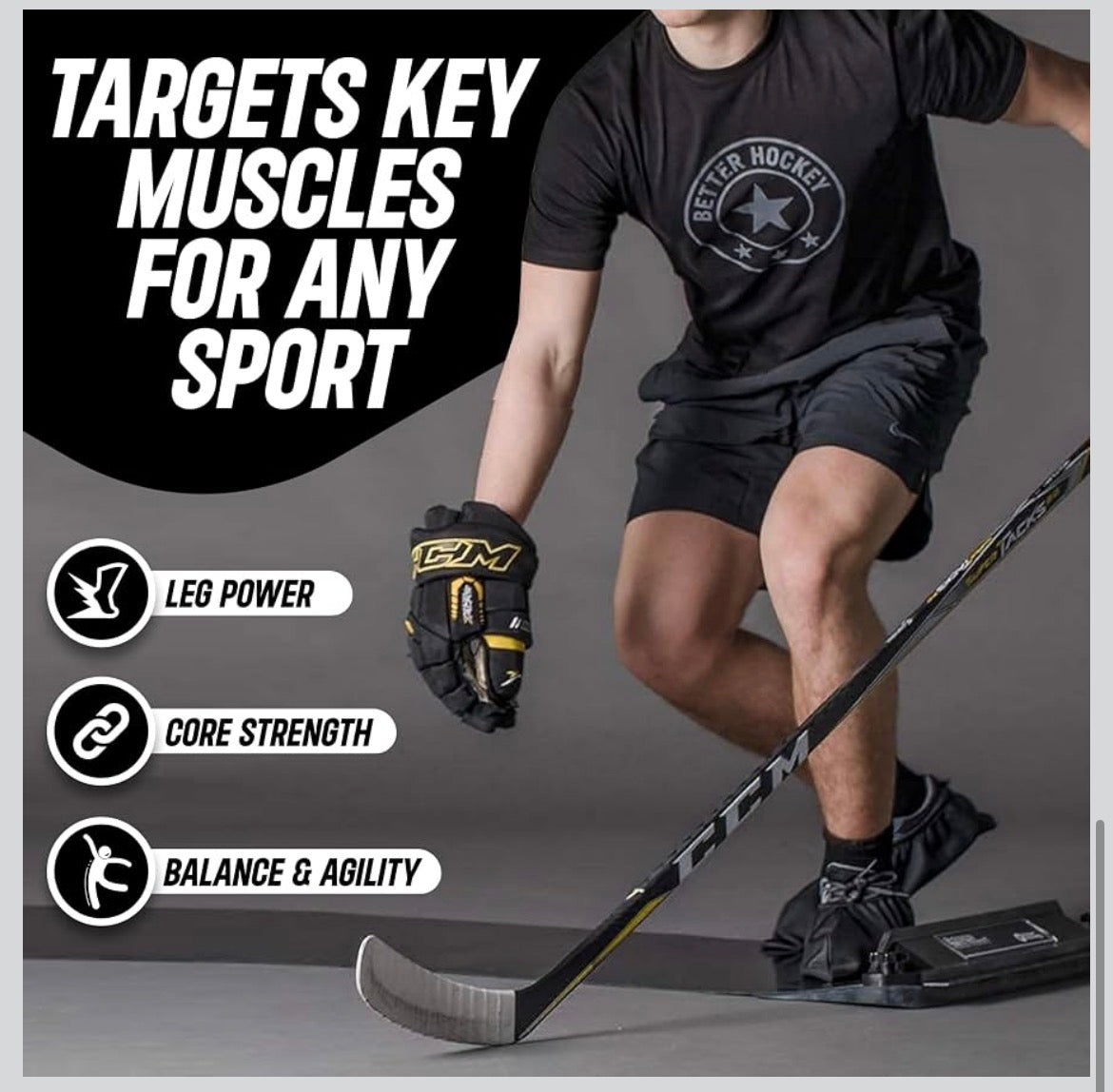 Better Hockey Extreme Slide Board