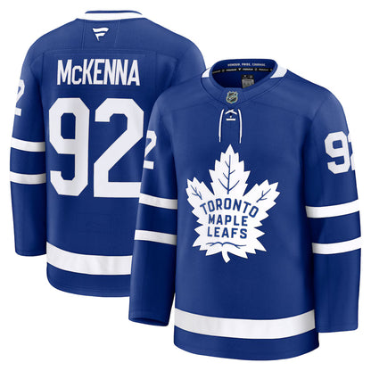 Gavin McKenna Toronto Maple Leafs Fanatics Home Premium Jersey - Blue