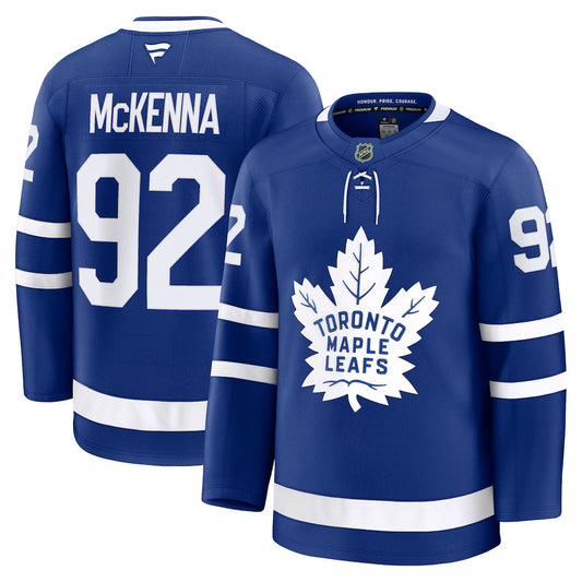 Gavin McKenna Toronto Maple Leafs Fanatics Home Premium Jersey - Blue