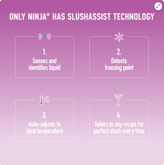 Ninja SLUSHi XL Slushie Machine in Pink Violet