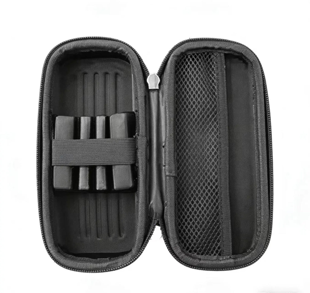 1PC EVA Boomerang Tip Bag Organizer 3-Cell Carrying Case for Steel