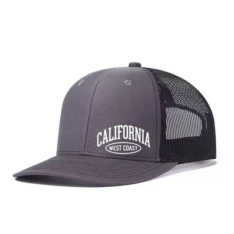 CALIFORNIA Printed Adjustable Baseball Cap Classic Snapback Dad Hat