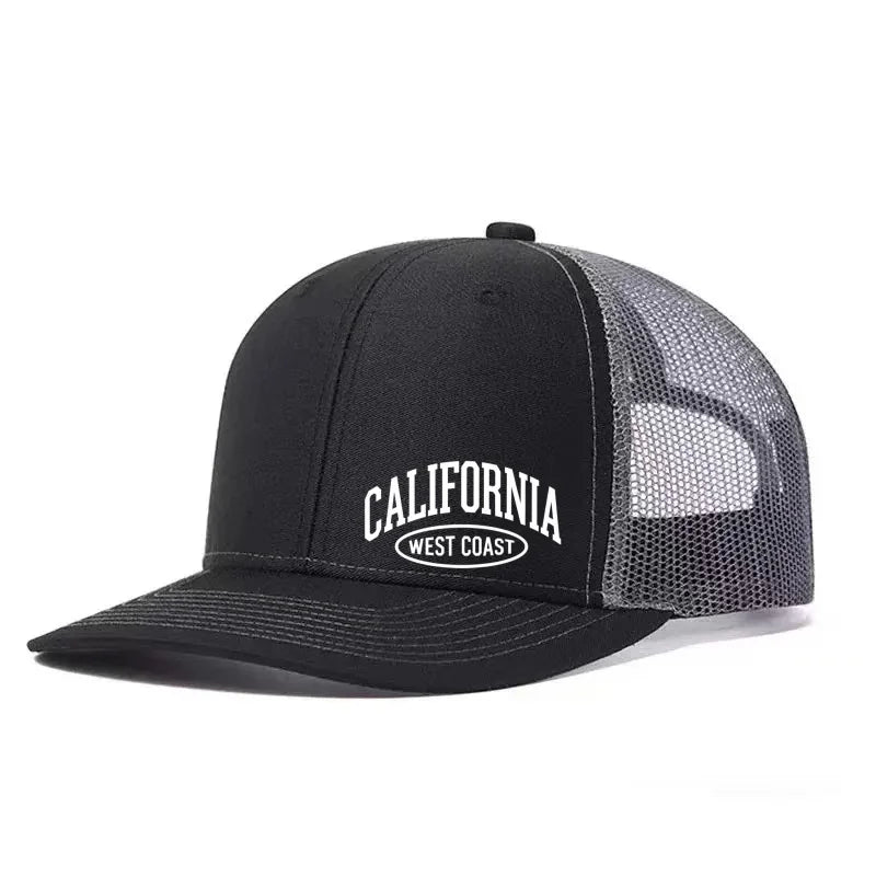 CALIFORNIA Printed Adjustable Baseball Cap Classic Snapback Dad Hat