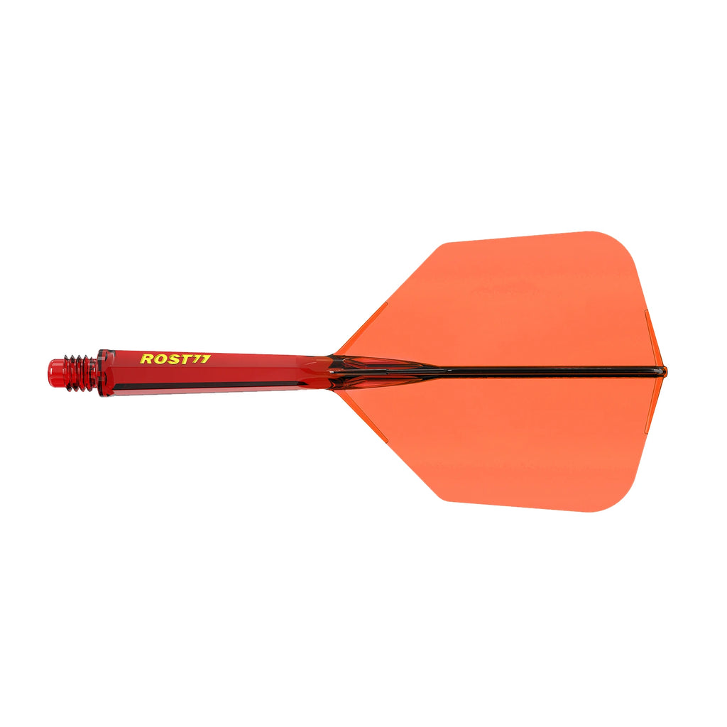 CUESOUL ROST 77 Integrated Dart Shaft and Flight,Big Wing Shape Set of