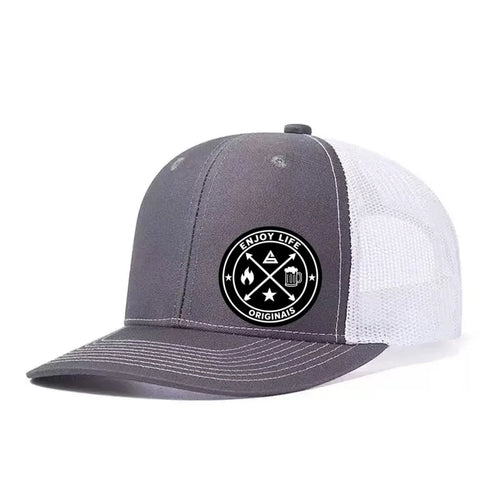ENJOY LIFE Printed Adjustable Baseball Cap Snapback Dad Hat Breathable