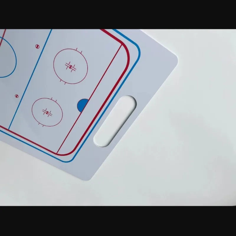 Ice Hockey Tactic Board PVC Wear-resistant Puck Training Match