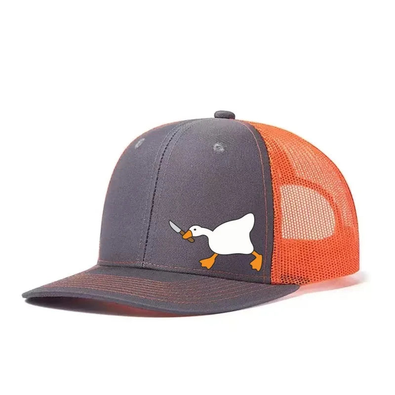 Goose Knife Printed Adjustable Baseball Cap Classic Snapback Dad Hat
