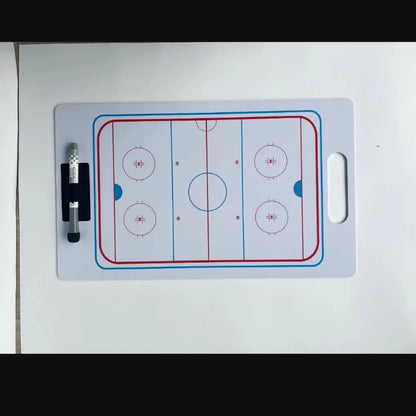Ice Hockey Tactic Board PVC Wear-resistant Puck Training Match