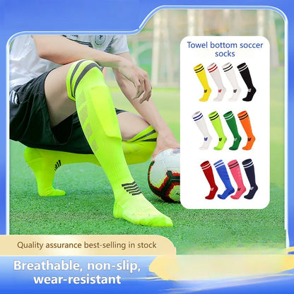 Loogdeel Professional Football Socks with Terry Sole Non-slip Training