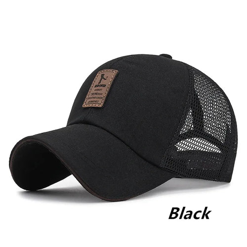 Women Men Summer Breathable Net Mesh Golf Baseball Cap Outdoor UV