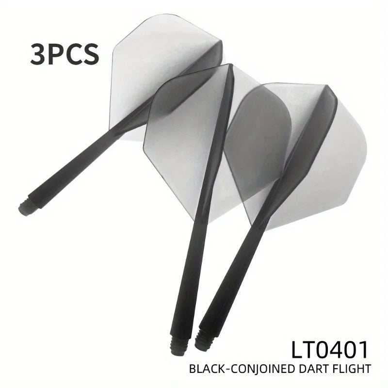 70% Transparent 2BA Darts with L-Shape Flight, Anti-Drop & Lightweight