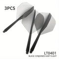 70% Transparent 2BA Darts with L-Shape Flight, Anti-Drop & Lightweight