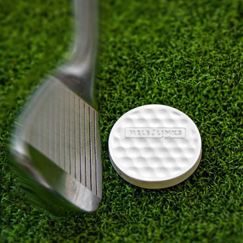 Golf Flat Ball Swing Practice Golf Balls Portable Flat Golf Balls
