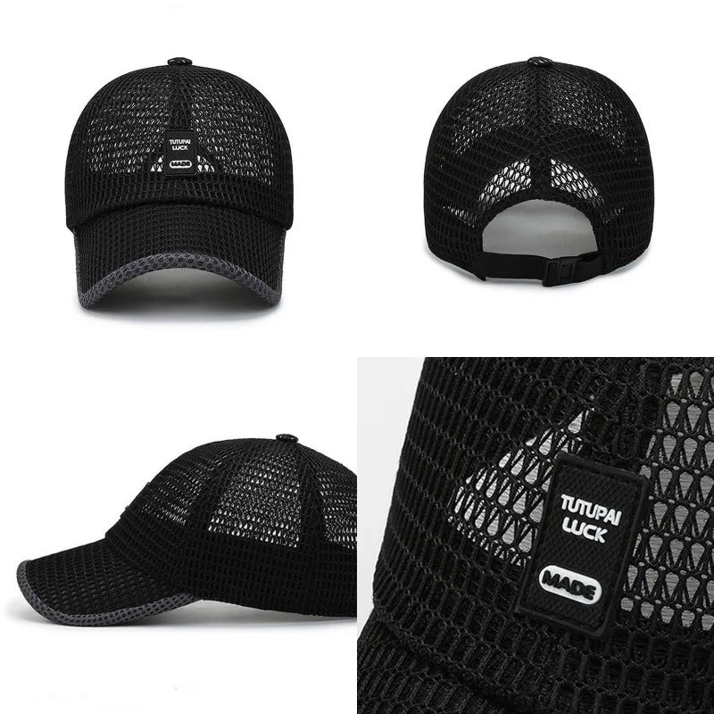 Men Women Outdoor Summer Full Mesh Net Cool Breathable Quick Drying