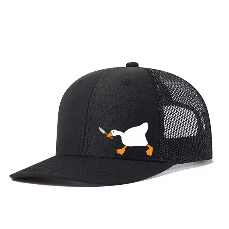Goose Knife Printed Adjustable Baseball Cap Classic Snapback Dad Hat
