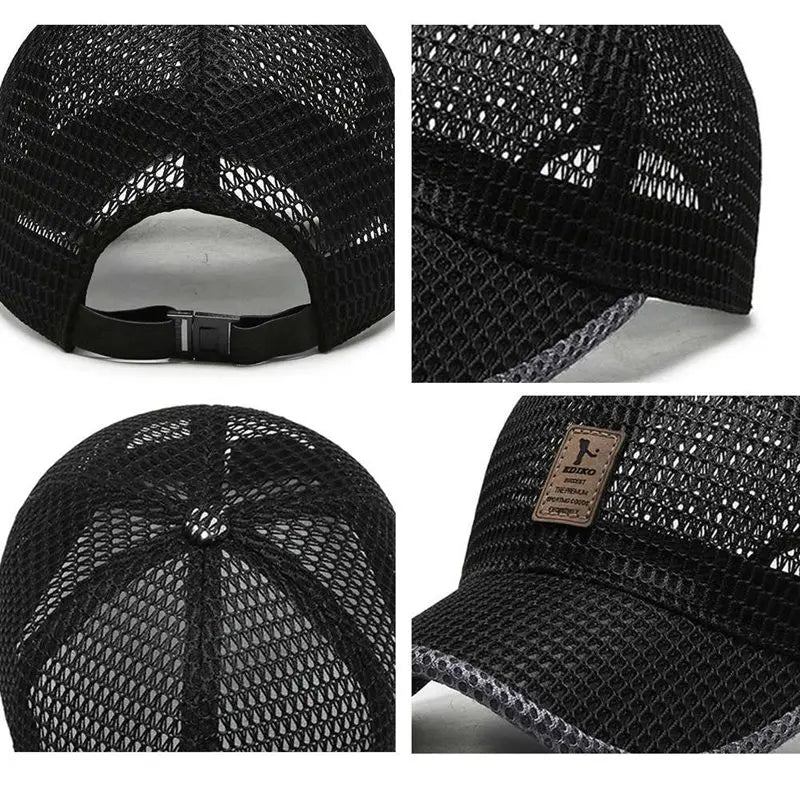 Men Women Outdoor Summer Full Mesh Net Cool Breathable Quick Drying