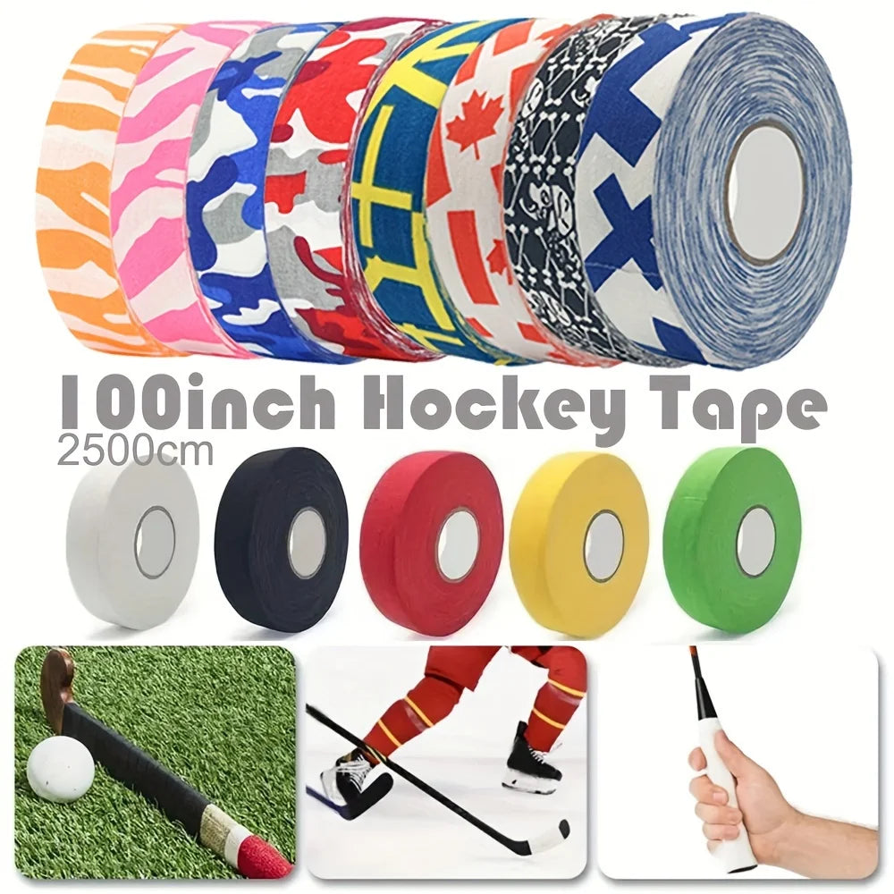 1 Roll Hockey Tape Heavy Duty Adhesive Suitable for Ice Hockey Field