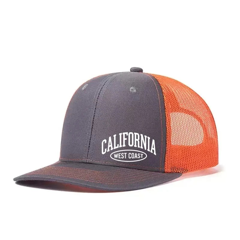 CALIFORNIA Printed Adjustable Baseball Cap Classic Snapback Dad Hat
