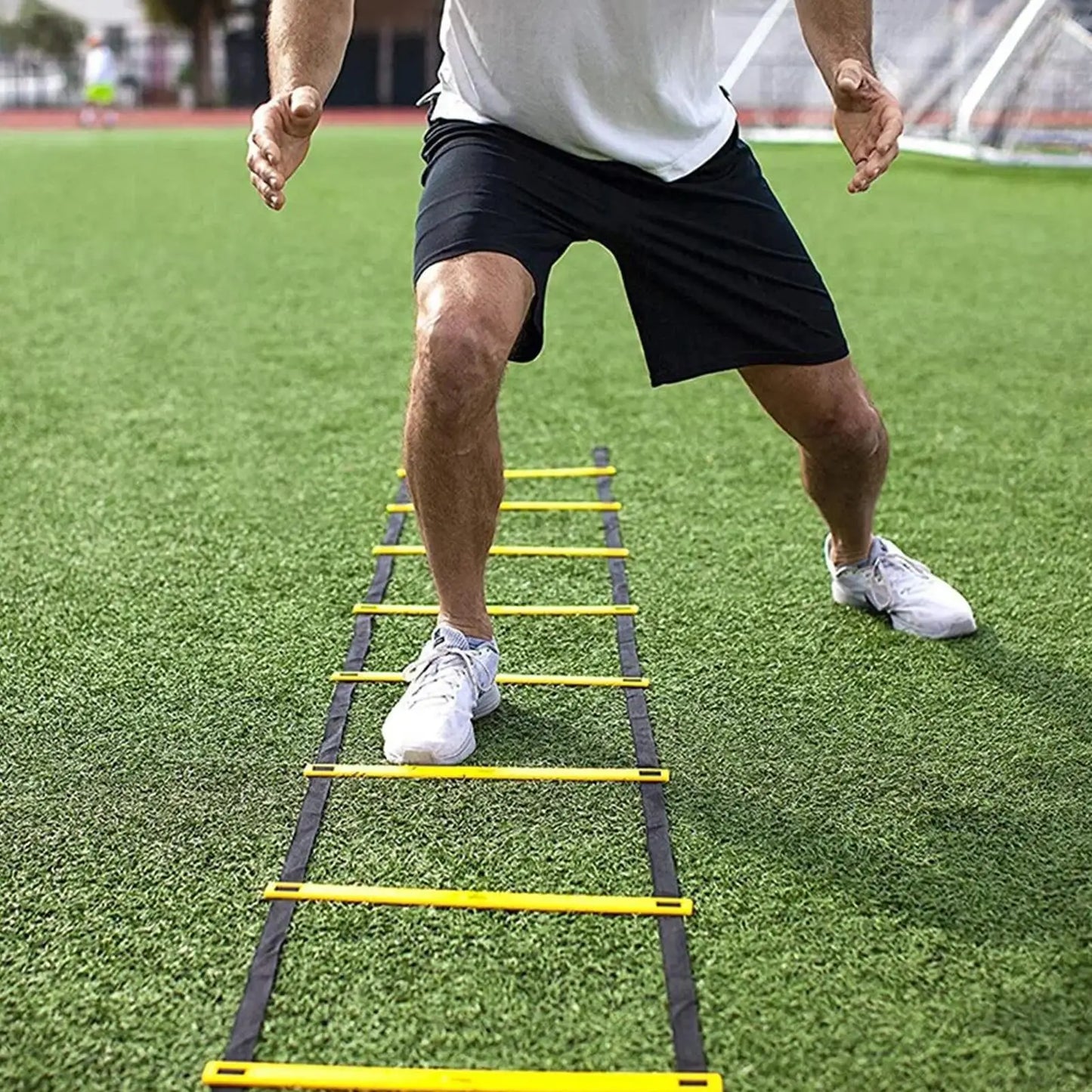 5m 10-section Football Agility Exercise Ladder Football Speed Training