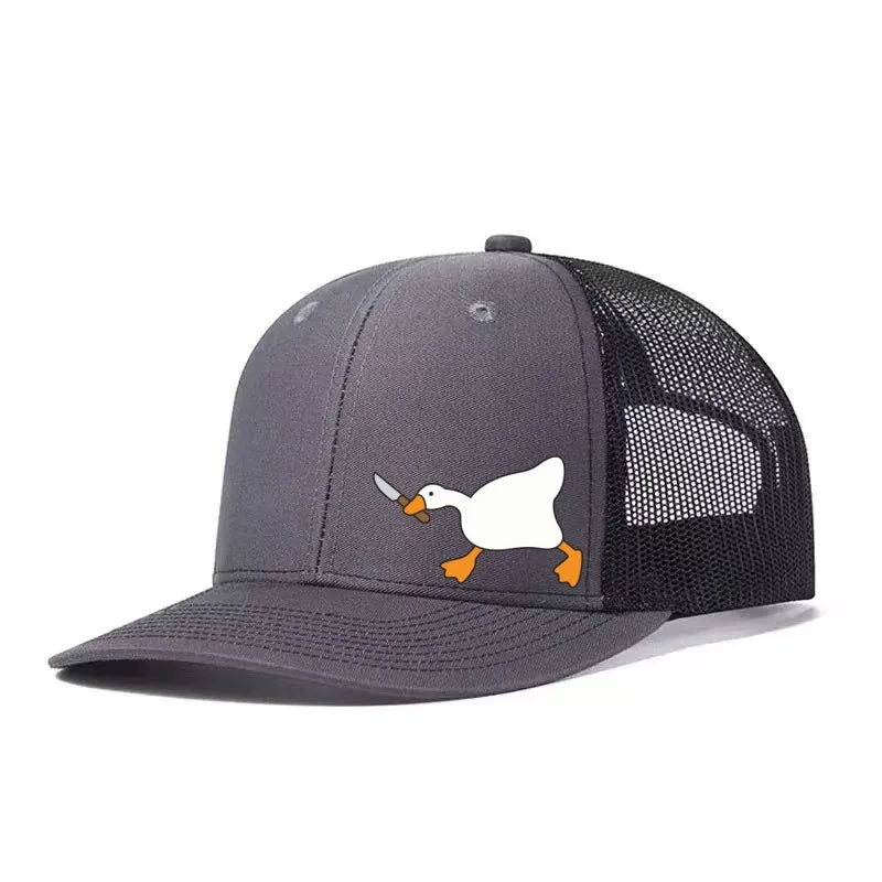 Goose Knife Printed Adjustable Baseball Cap Classic Snapback Dad Hat