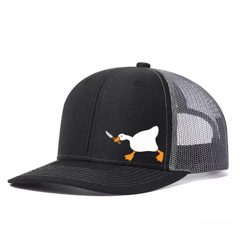 Goose Knife Printed Adjustable Baseball Cap Classic Snapback Dad Hat