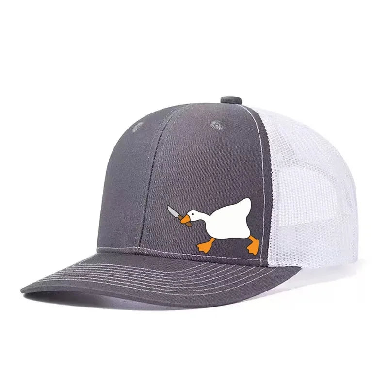 Goose Knife Printed Adjustable Baseball Cap Classic Snapback Dad Hat